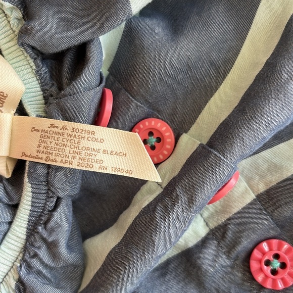 Matilda Jane Striped Girls Romper size 2 - Picture 3 of 8